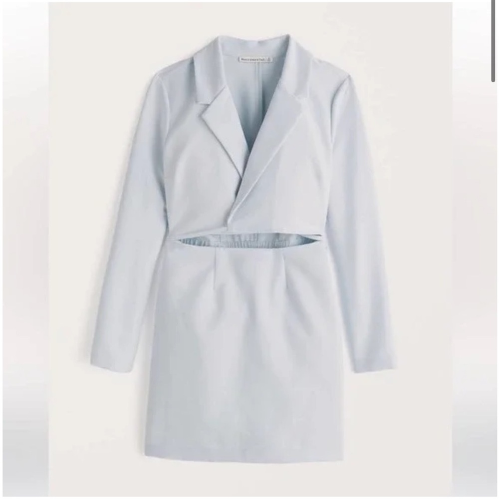Abercrombie & Fitch Light Blue Mini Dress